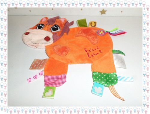 Doudou plat cheval - -,