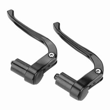 Niveau De Frein Fixed Gear Bike Folding Handlebar Accessoire De Vélo (Noir)
