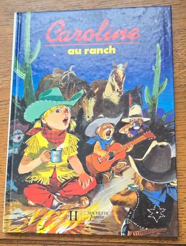 Livre enfant caroline - livre, ranch