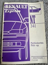 Manuel Reparation NT 341 Renault Express Particularites Pick Up