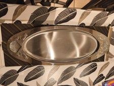 Plat à poisson Inox Jean Couzon, taille 80 cm X 30 cm