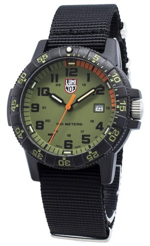 Montre luminox leatherback - montre,