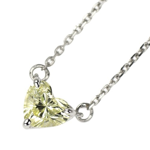 Collier pendentif diamant - , en