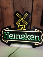 Vintage Heineken Windmill Neon