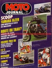 MOTO JOURNAL  747 YAMAHA FZX