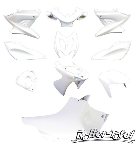 Kit carénage mat blanc - kit,