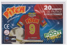 2010 Magnet Just Foot / Pitch - Coupe de France Edition Collector - Le Mans - 09