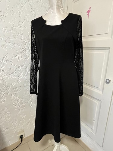 Robe noir taille neuve - robe,