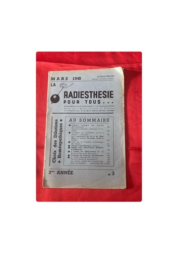 Revue radiesthésie et - revue,