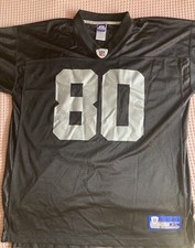 REEBOK Vintage NFL San Francisco 49ers Jerry RICE 80 Jersey Noir Size XL