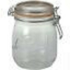 Lot de 6 bocaux à conserve de 1 litre