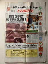 L'EQUIPE 10 JUIN 1988 EURO 88