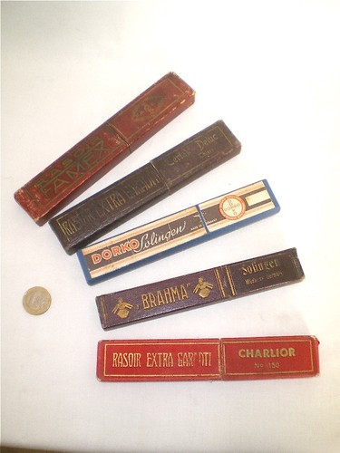 Anciens etuis rasoirs - 5,