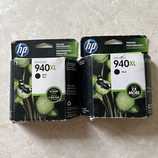 2 pack Oem HP 940 XL Black