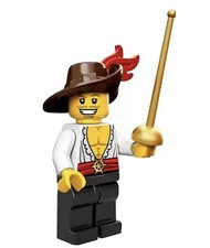LEGO MINIFIGURINE SERIES 12 71007 SWASHBUCKLER ÉPÉISTE