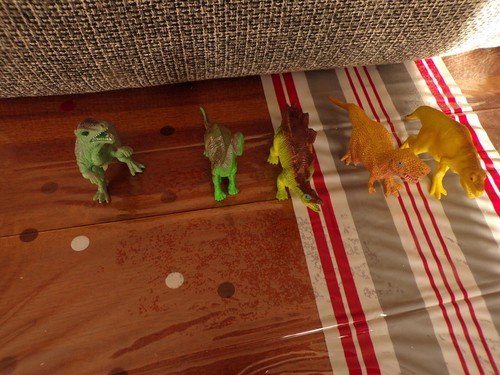 Lot petits dinosaures - lot,
