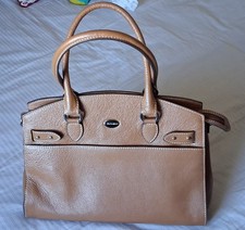 SAC MAC DOUGLAS en cuir marron, Porté épaule.