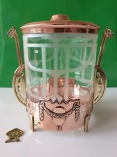 Boite à biscuit cuivre laiton biscuits box sécessionniste art nouveau jugendstil