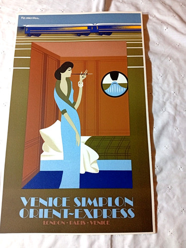 Affiche venice simplon - venice,
