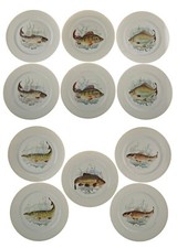 11 Assiettes à Poisson en