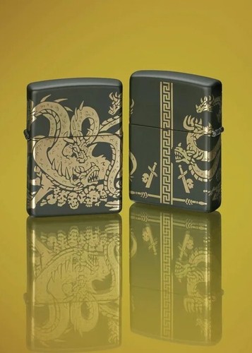 Zippo dragon design - zippo,