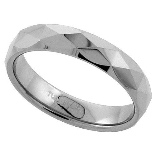 Bague fini facetté diamant - bague,