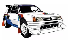 Tapis Peugeot 205 GTI T16 -