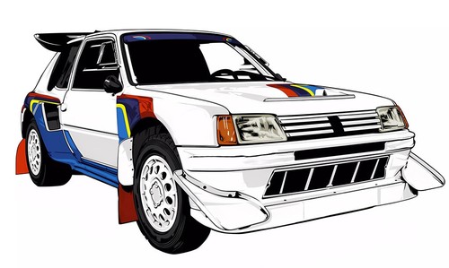 Tapis peugeot 205 gti - tapis,