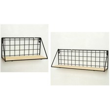  Étagère murale en fer forgé étagère de rangement murale étagère sans