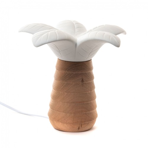 Lampe palmier céramique