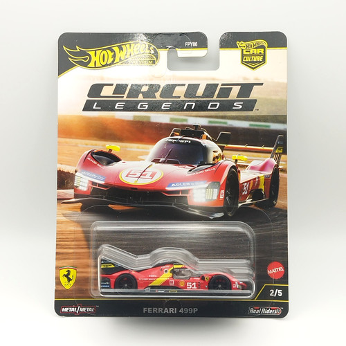 Hot wheels ferrari - hot, 499p