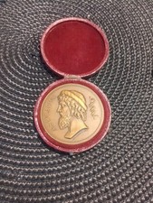 Médaille en bronze Faculté de médecine de Paris 1914 à Huber