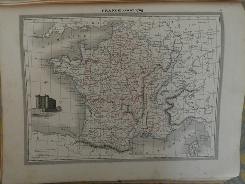 Carte illustrée issue atlas