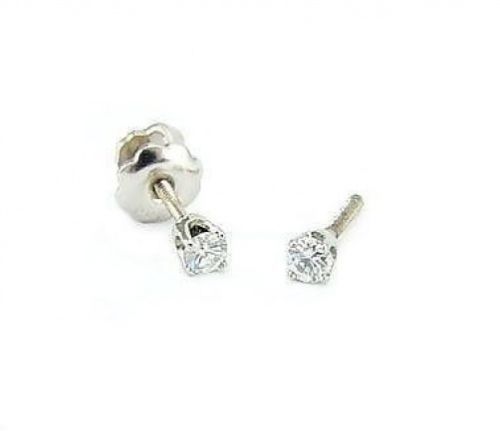 White gold genuine - kt, 1/10