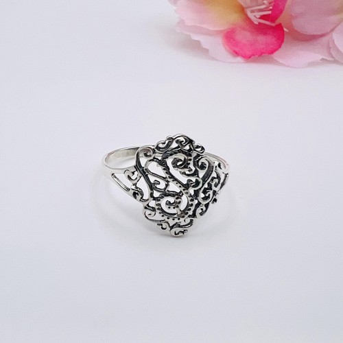 Bague argent anneau à - en,