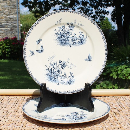Set deux assiettes - deux, plates