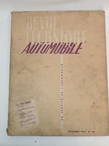 Panhard dyna 1956 revue - dyna,