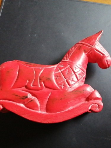 Petit cheval bascule bois - petit,