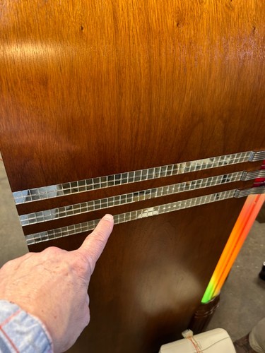 New wurlitzer 1015 mirror set - new,