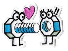 Écusson patche humour vis boulon patch humoristique thermocollant hotfix