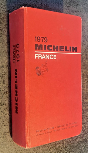 Guide michelin rouge 1979 - guide,