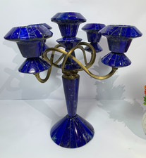 Lampe de table bougeoir en