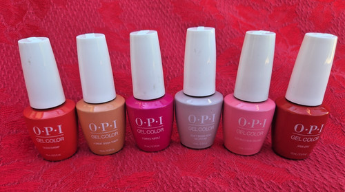 Different opi gelcolor - 6,