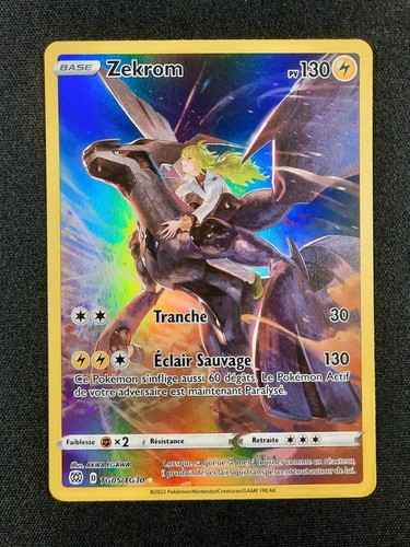 Carte pokémon zekrom - pokémon,