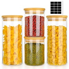 Bocaux en Verre, Lot de 4