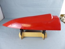 Modélisme bateau RC ,   46 cm coque en fibre avec début de montage