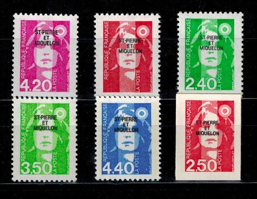 Timbres saint pierre - timbres, &