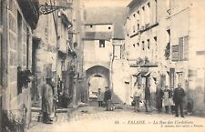 CPA 14 FALAISE LA RUE DES CORDELIERS