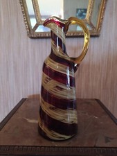 Vase/Pichet en Verre de Clichy 1900