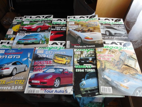 Flat magazine porsche lot - magazine,